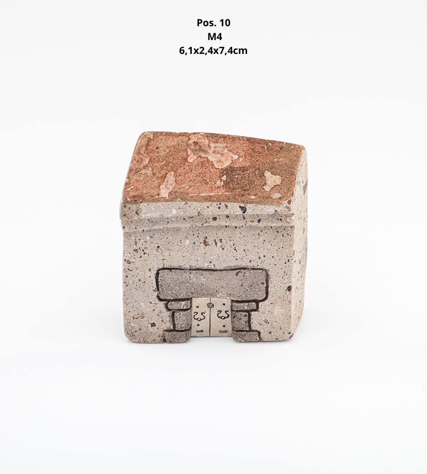 Casette in Trachite con inserti in Argento 925