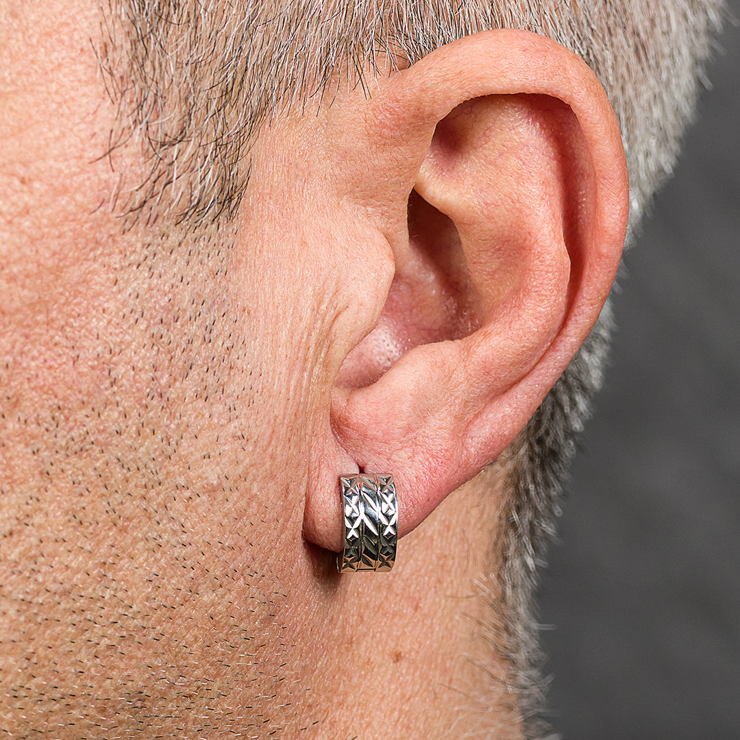 Orecchini cerchio largo