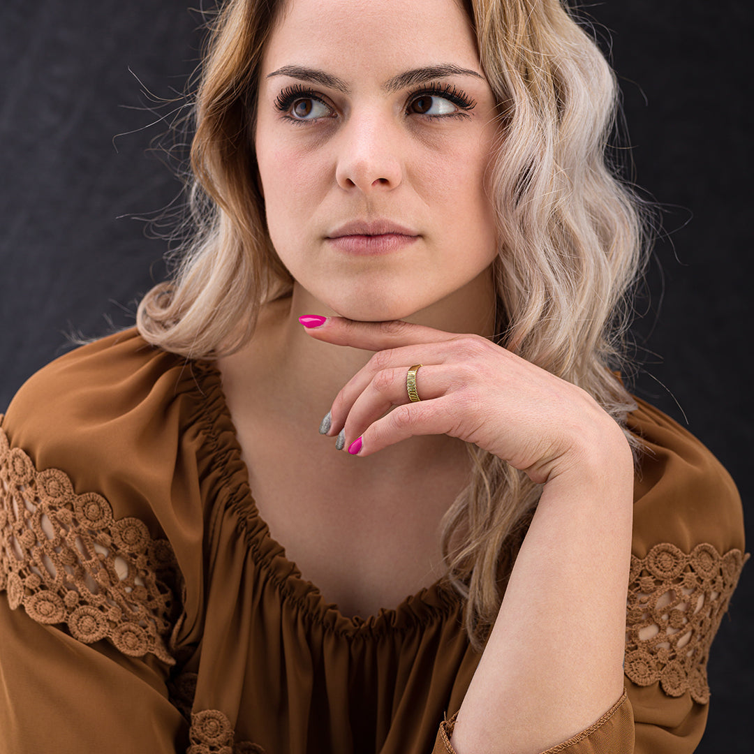 Fede Sarda a fascia in filigrana | Artigianato Sardo