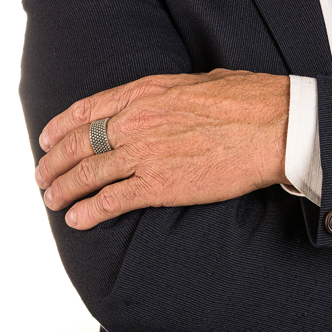 Anello a fascia larga | Argento 925 | Cesare Paciotti