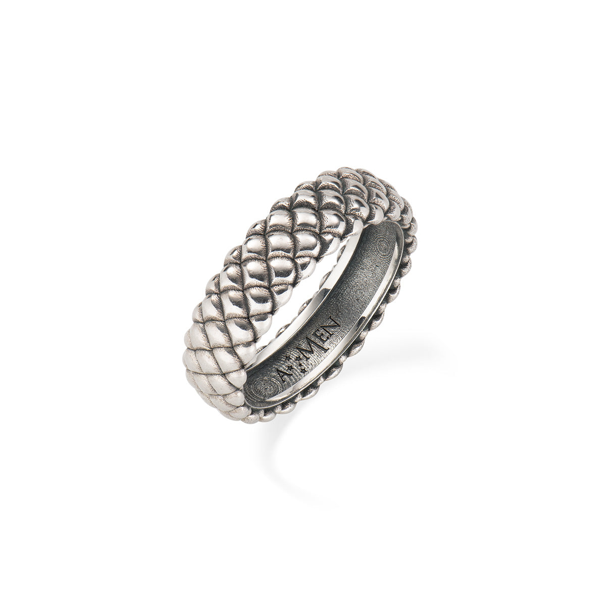 Anello Pelle Serpente | Amen