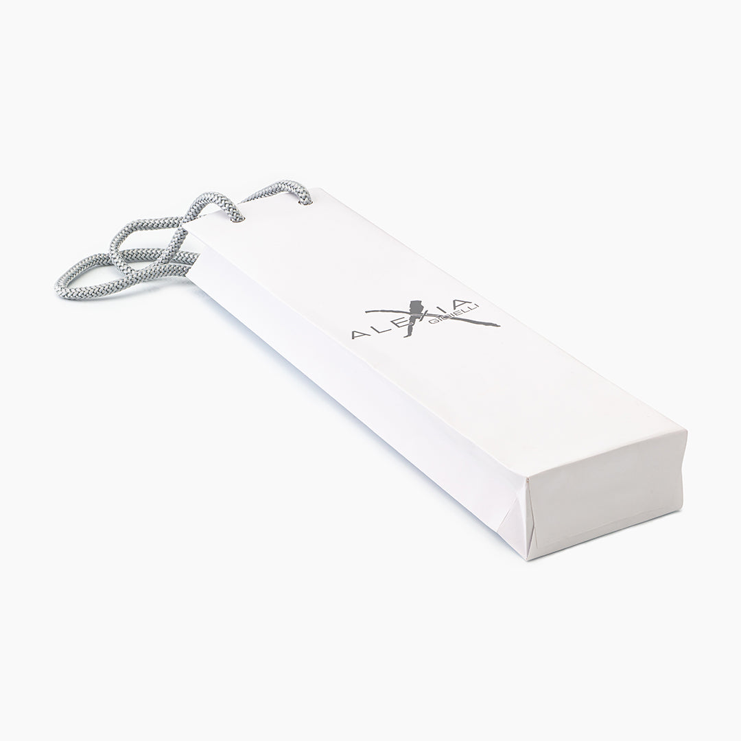Bracciale Tennis | Acciaio inox e zirconi bianchi - Alexia Gioielli