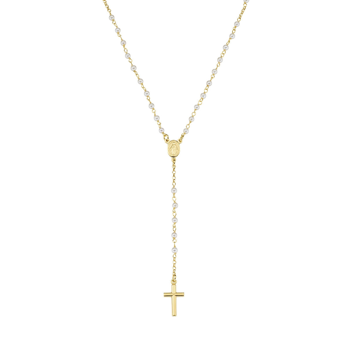 Rosario Classico Dorato Cristalli Colorati e Multicolor | Amen