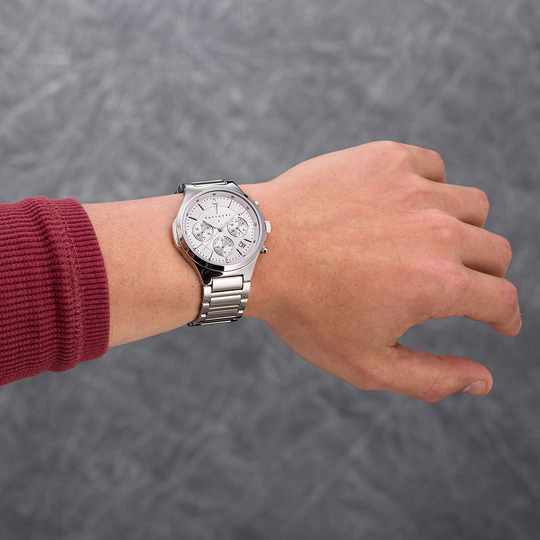 Orologio con cronografo in acciaio | Cesare Paciotti