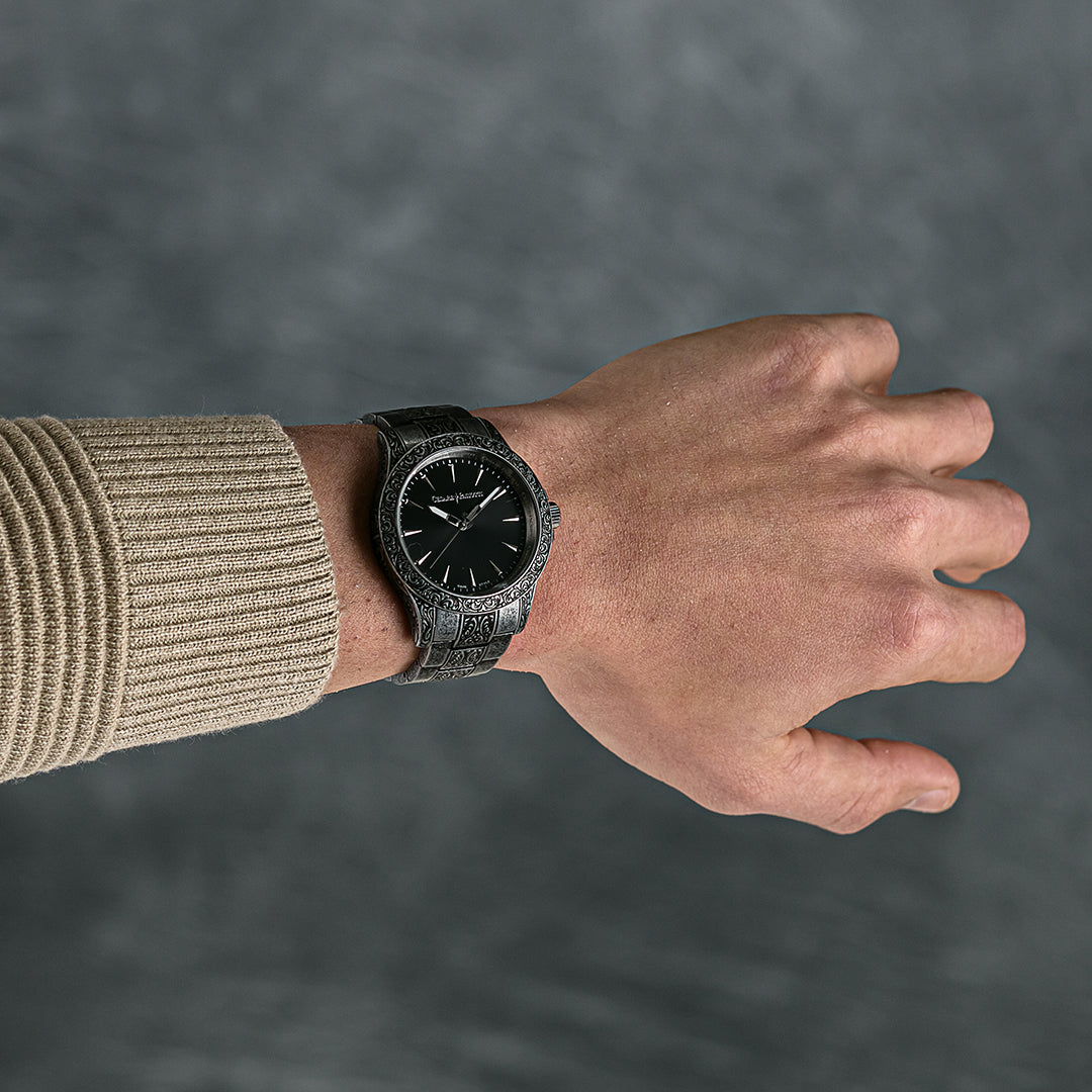 Orologio Solo Tempo Semidamascato | Cesare Paciotti