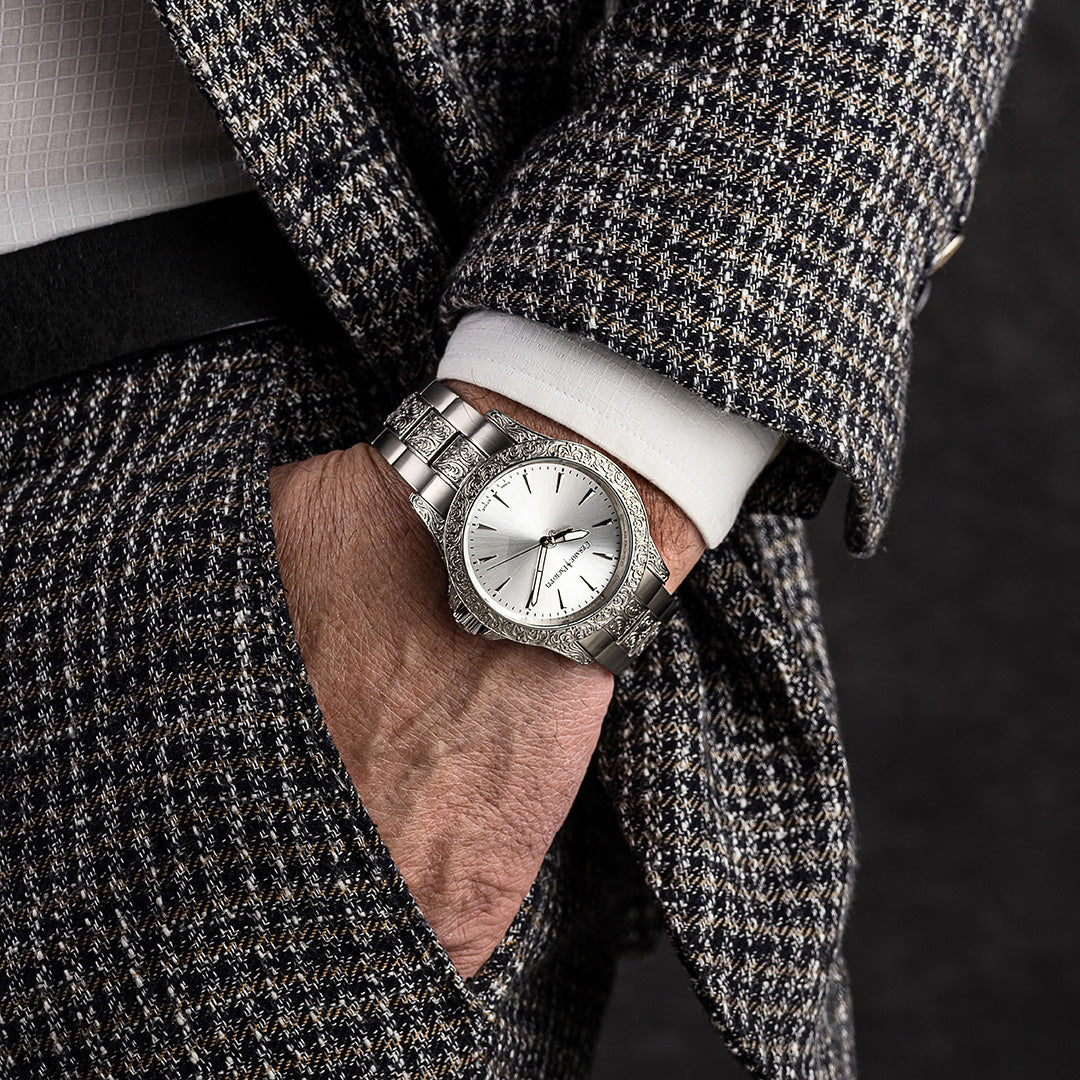 Orologio Solo Tempo Damascato | Cesare Paciotti