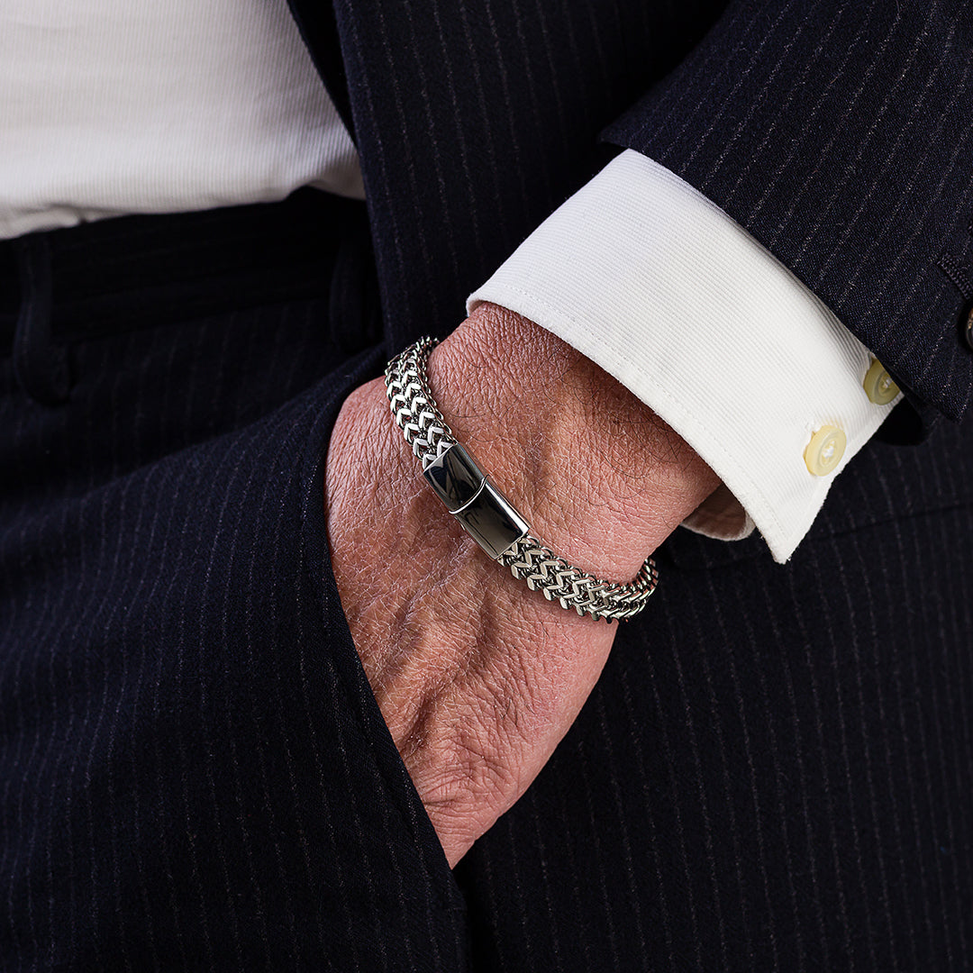 Bracciale in maglia d'acciaio | ⌀ 8mm