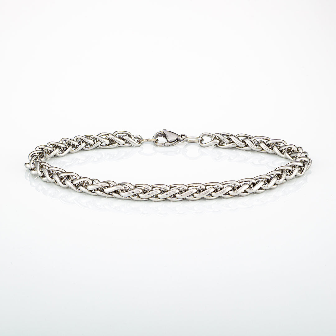 Bracciale in maglia d'acciaio | 4 varianti