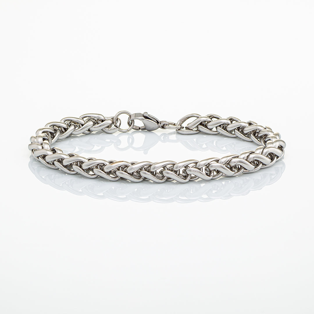 Bracciale in maglia d'acciaio | 4 varianti