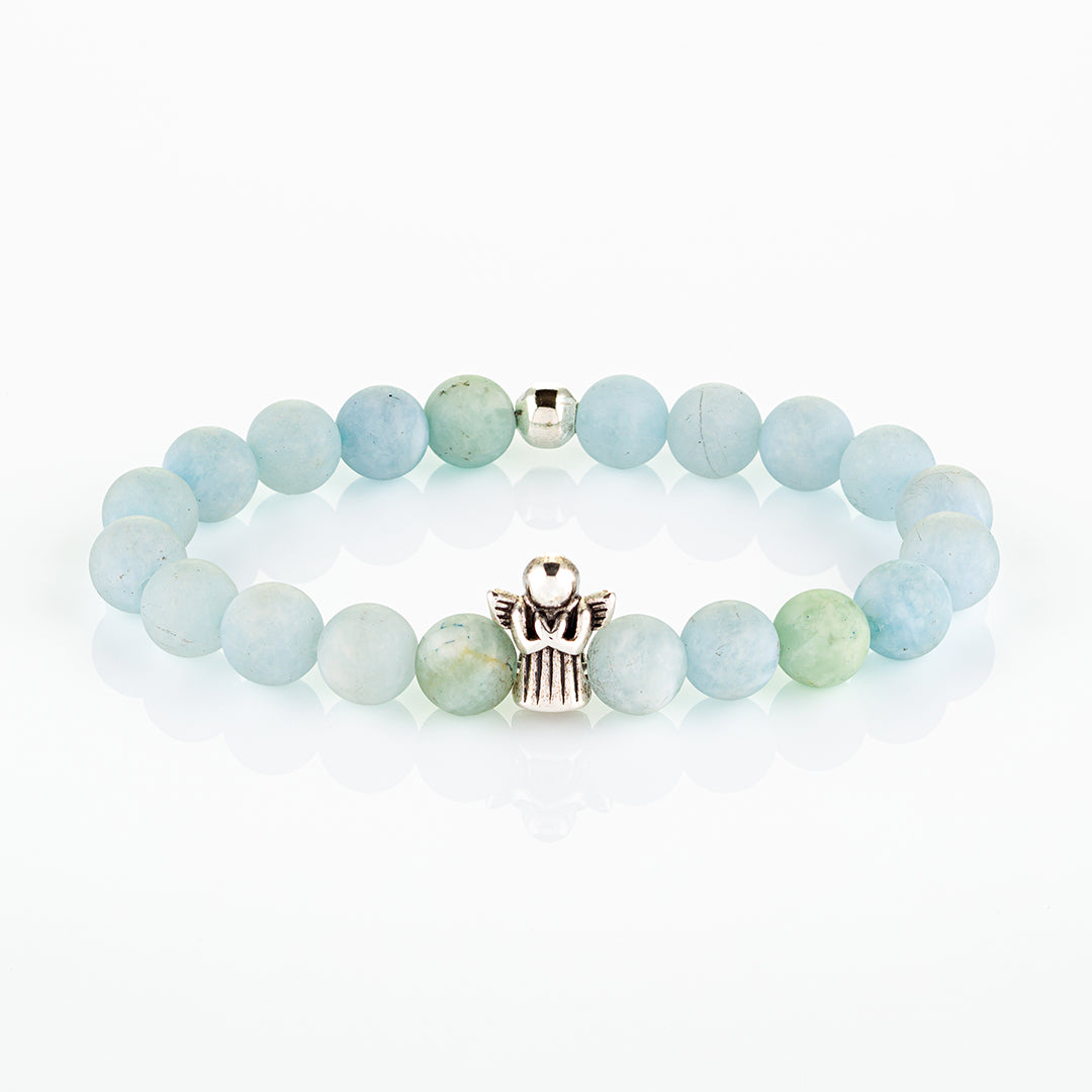 Bracciale in pietre dure | Charm Angelo