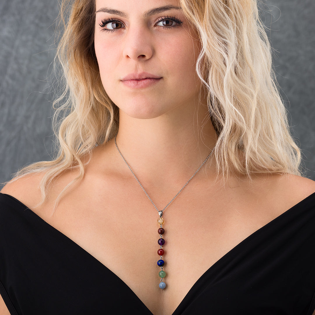 Collana in pietre dure | 7 Chakra
