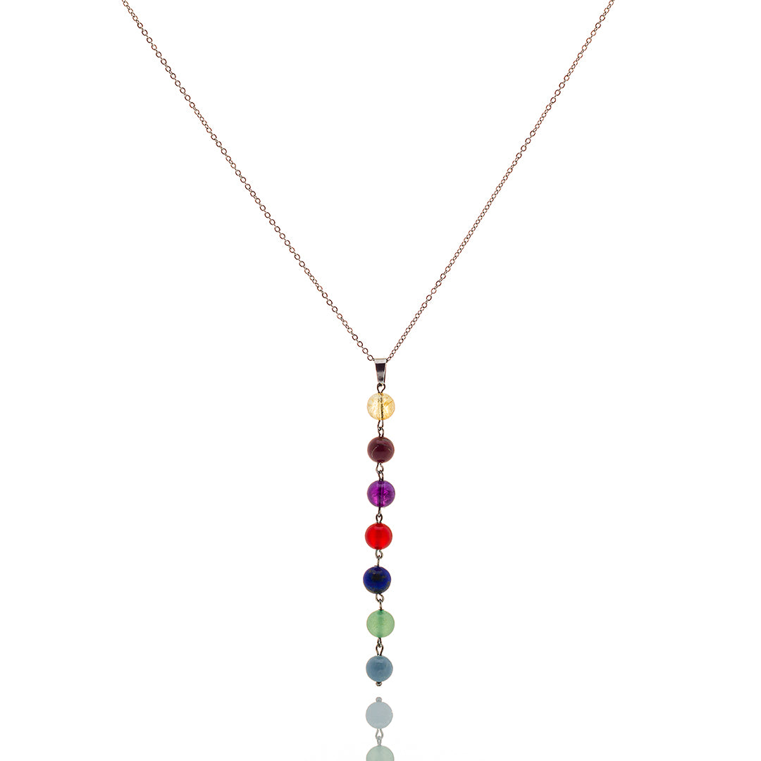 Collana in pietre dure | 7 Chakra