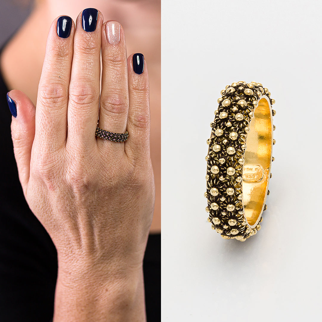 Fede Sarda in filigrana d'argento 2 fili | Artigianato Sardo