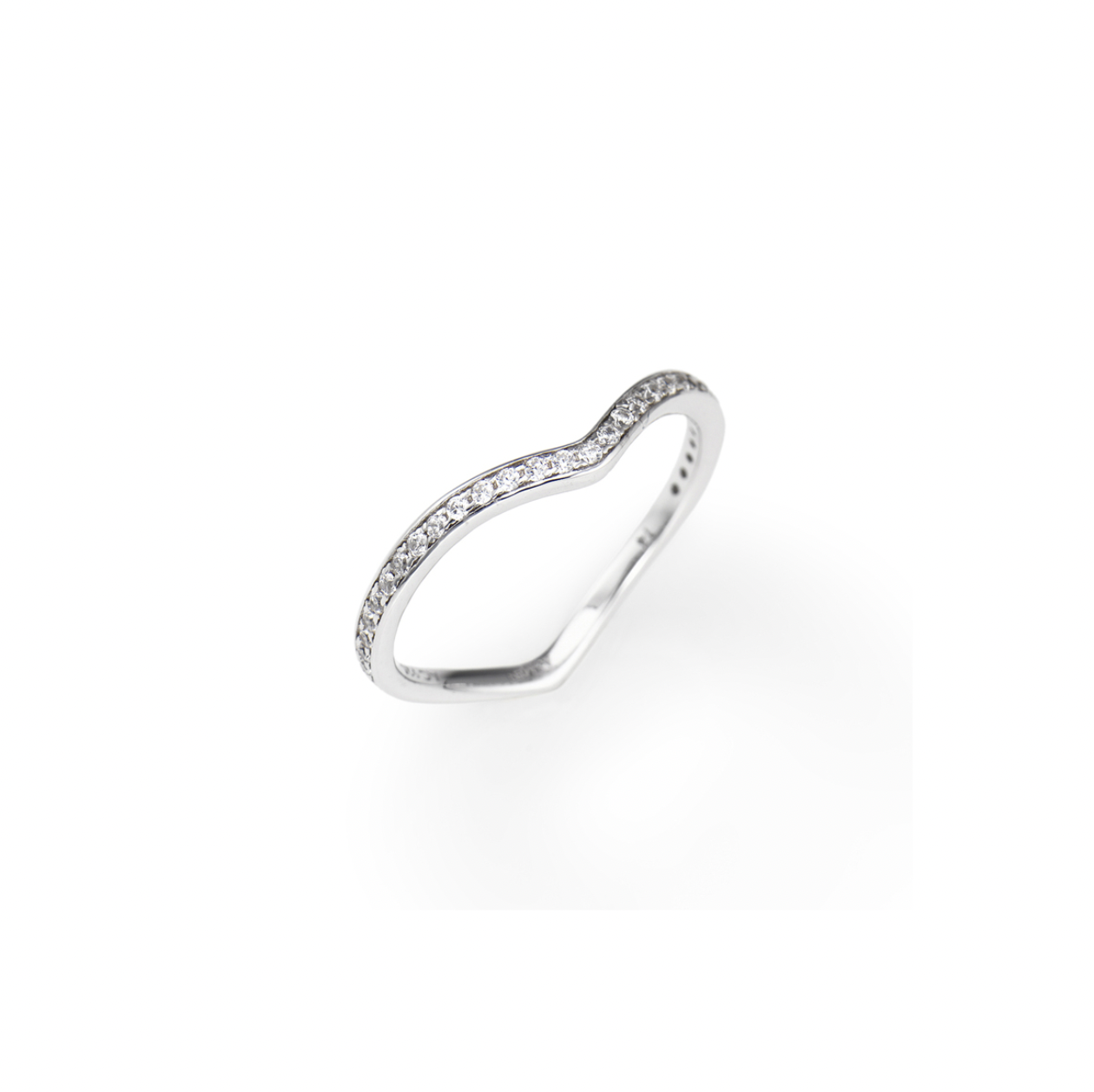 Anello Cuore e Zirconi | Amen