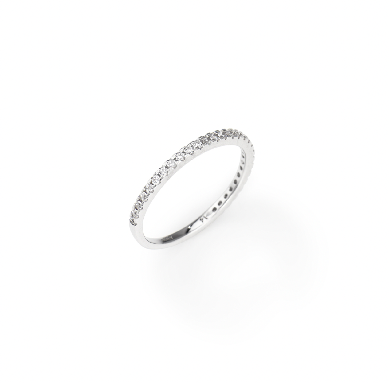 Anello in ARG925 e zirconi bianchi | Amen