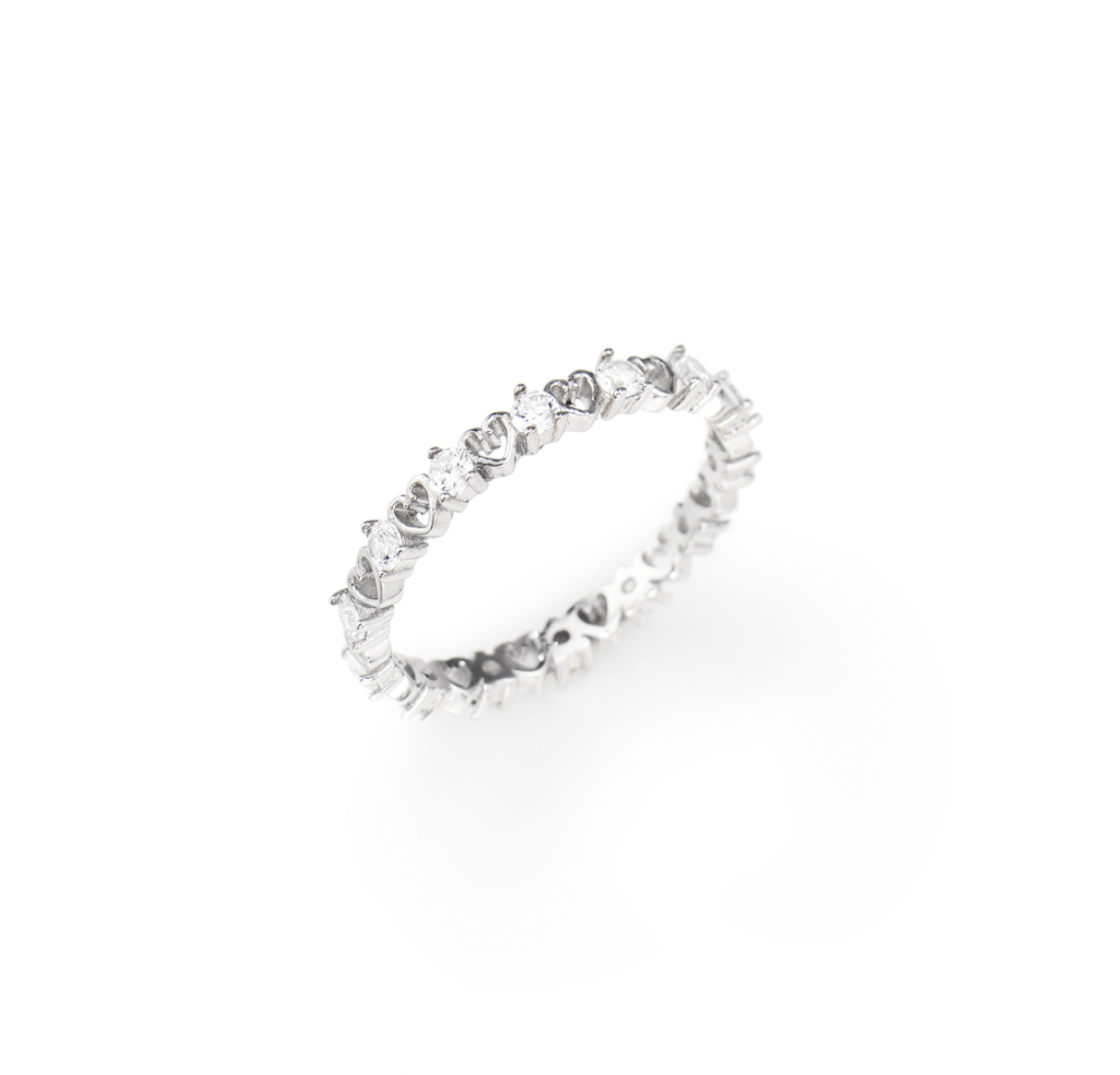 Anello in Argento925 e zirconi bianchi | Amen