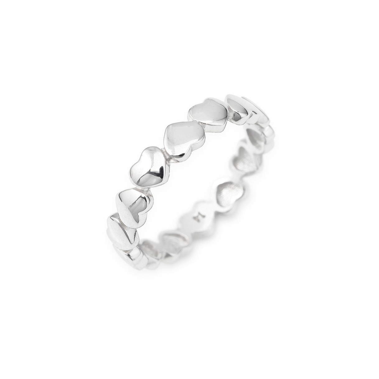 Anello Cuore in Argento 925 | Amen