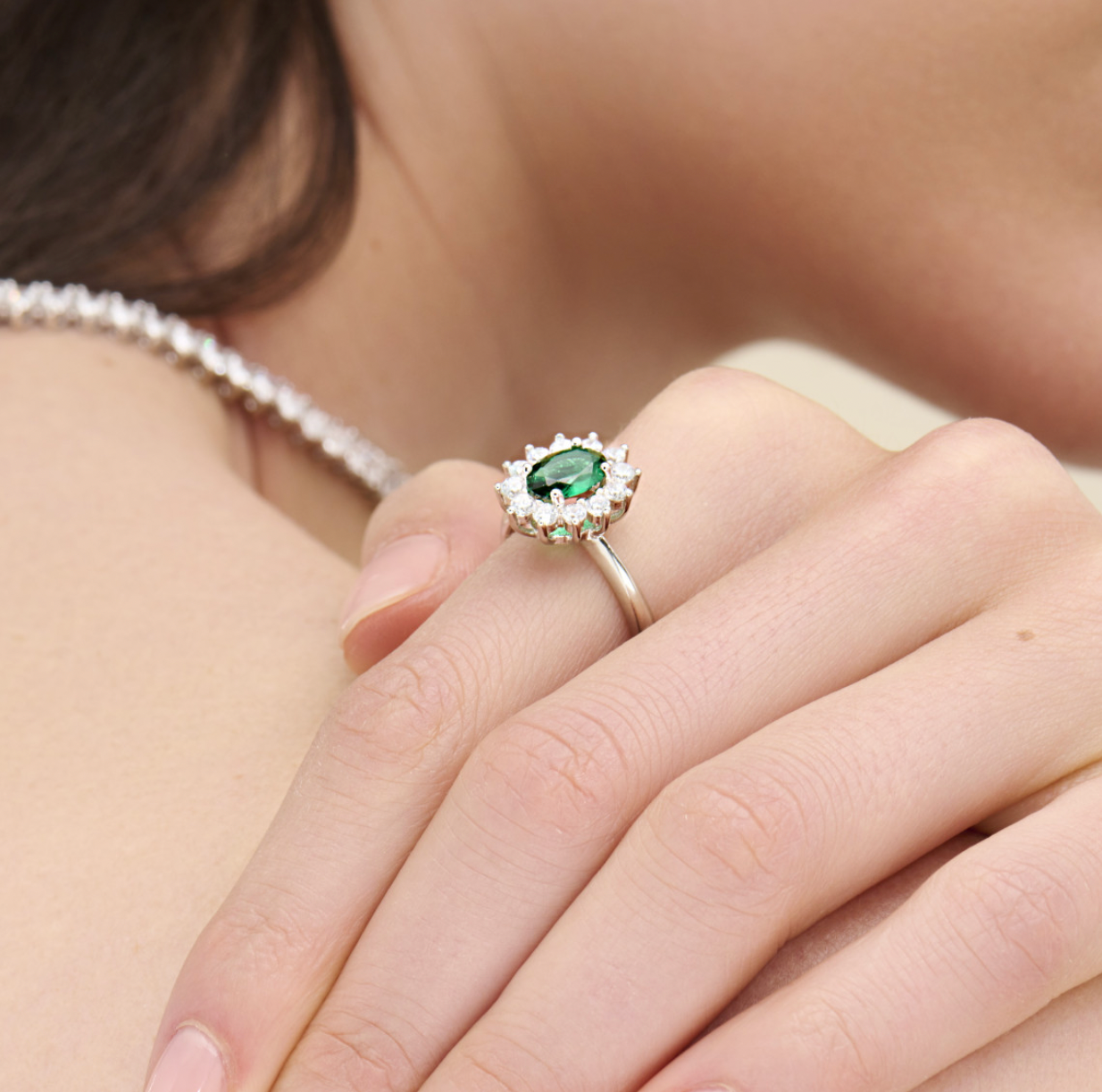 Anello regolabile "Royal Lady" con Zirconi| 2 varianti | Amen