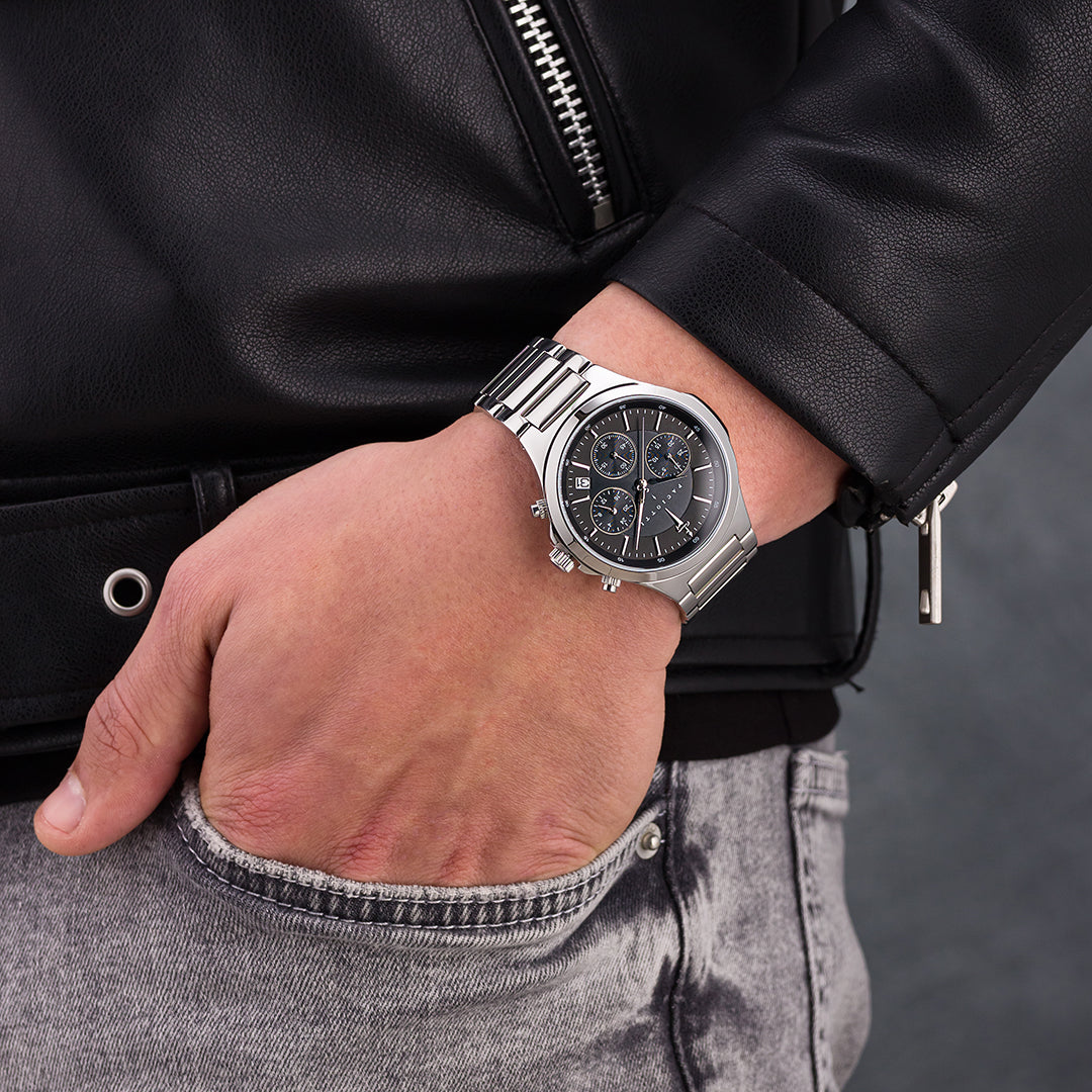 Orologio con cronografo in acciaio | Cesare Paciotti