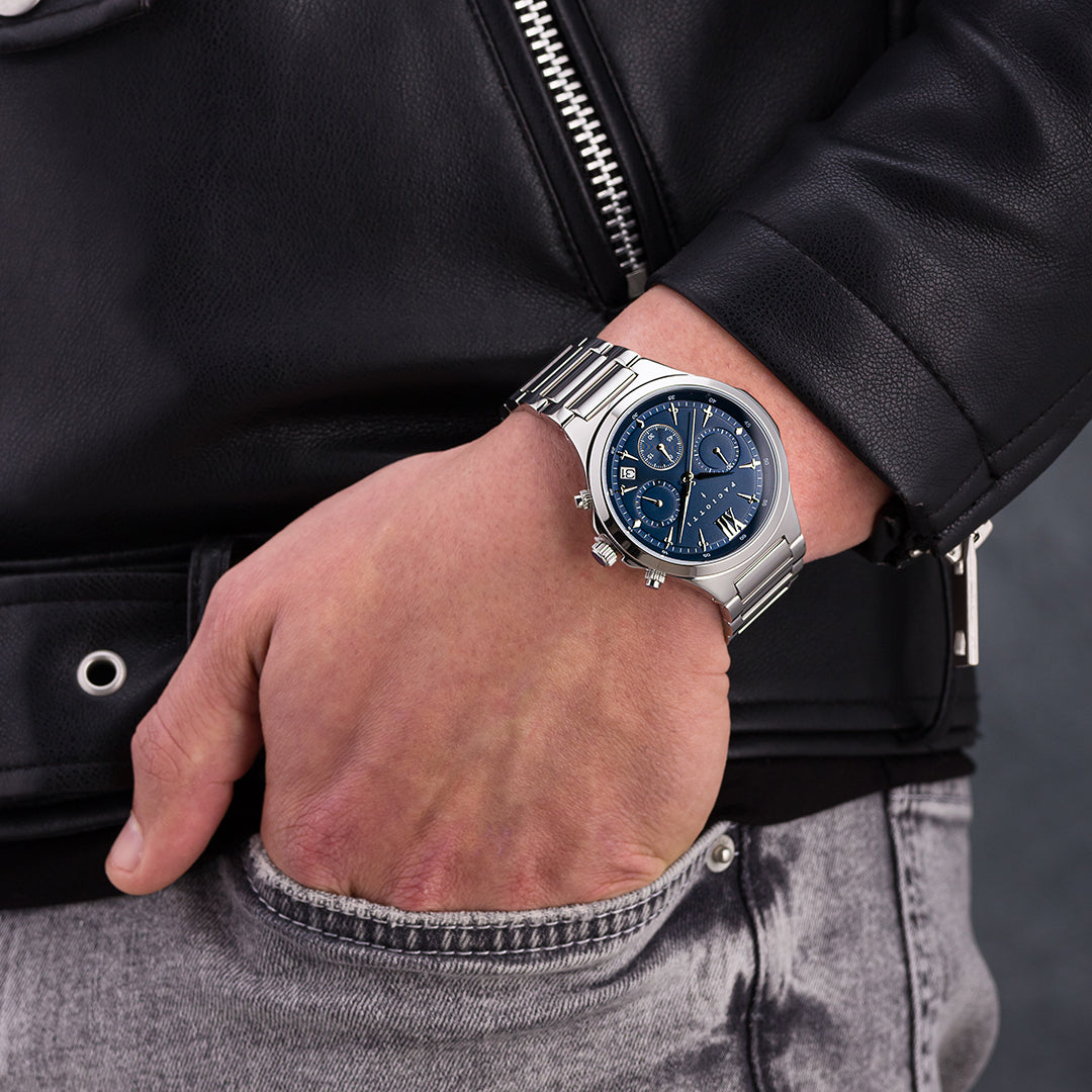 Orologio con cronografo in acciaio | Cesare Paciotti