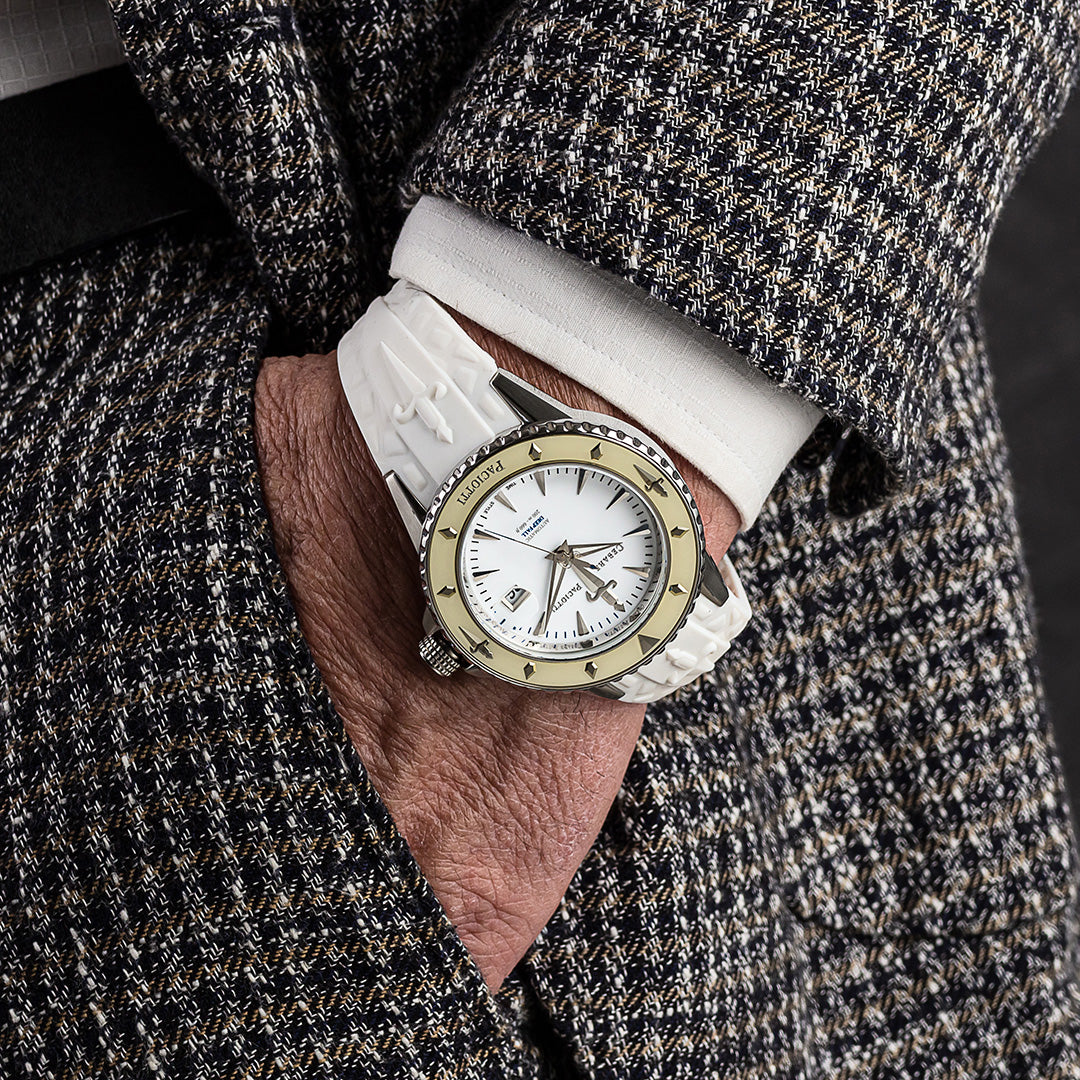 Orologio meccanico con cinturino in silicone | Cesare Paciotti