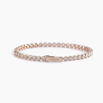 Bracciale Tennis "Pensiero Stupendo" | 3 varianti | Mabina