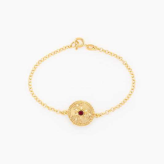 Bracciale Bottone Sardo Campidanese - Filigrana | Artigianato Sardo