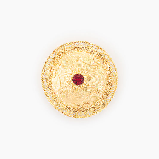 Spilla Bottone Sardo Campidanese 44 mm | Artigianato Sardo