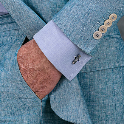 Gemelli in argento e pietre colorate | Cesare Paciotti