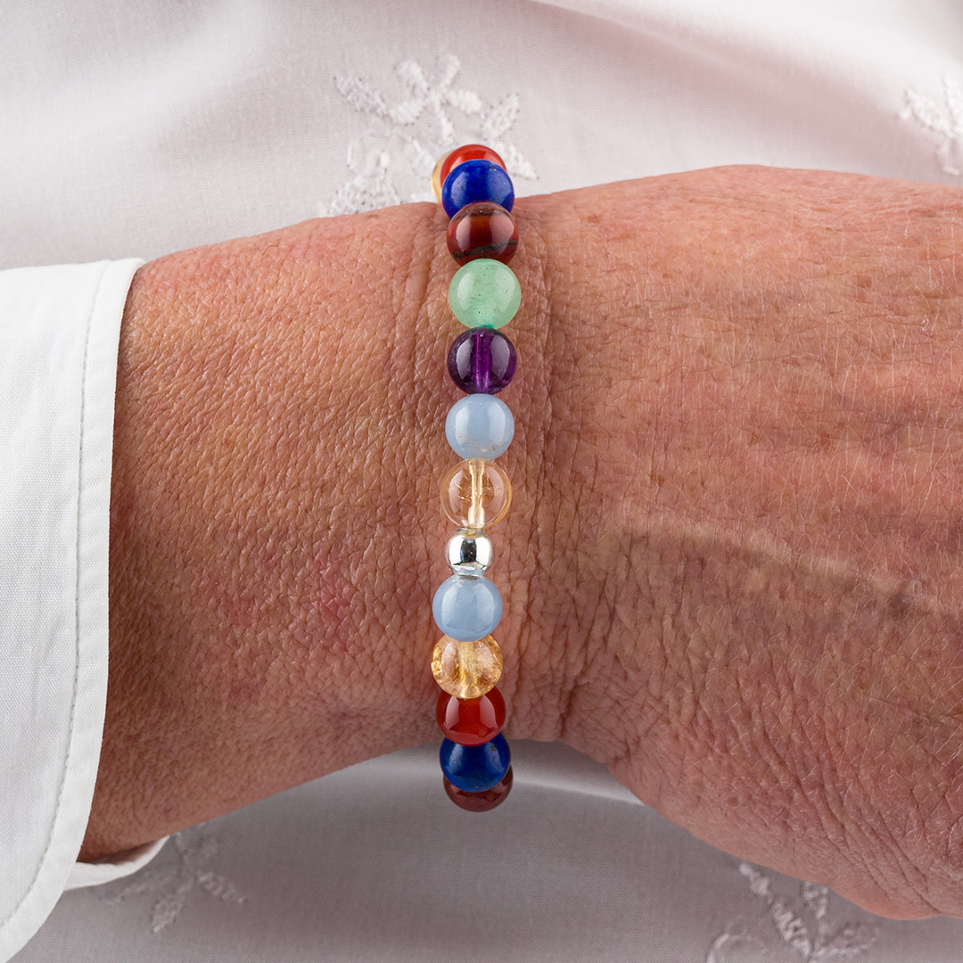 Bracciale in pietre dure | 7 Chakra