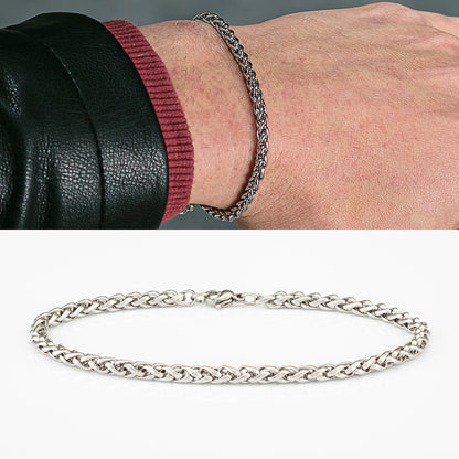 Bracciale in maglia d'acciaio |  4 varianti