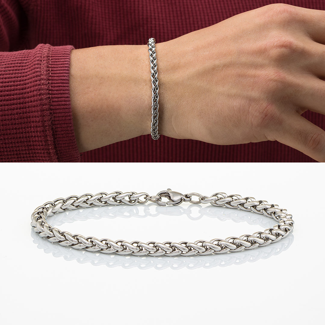 Bracciale in maglia d'acciaio |  4 varianti