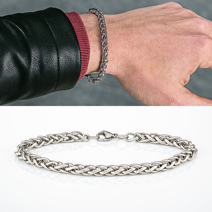 Bracciale in maglia d'acciaio |  4 varianti