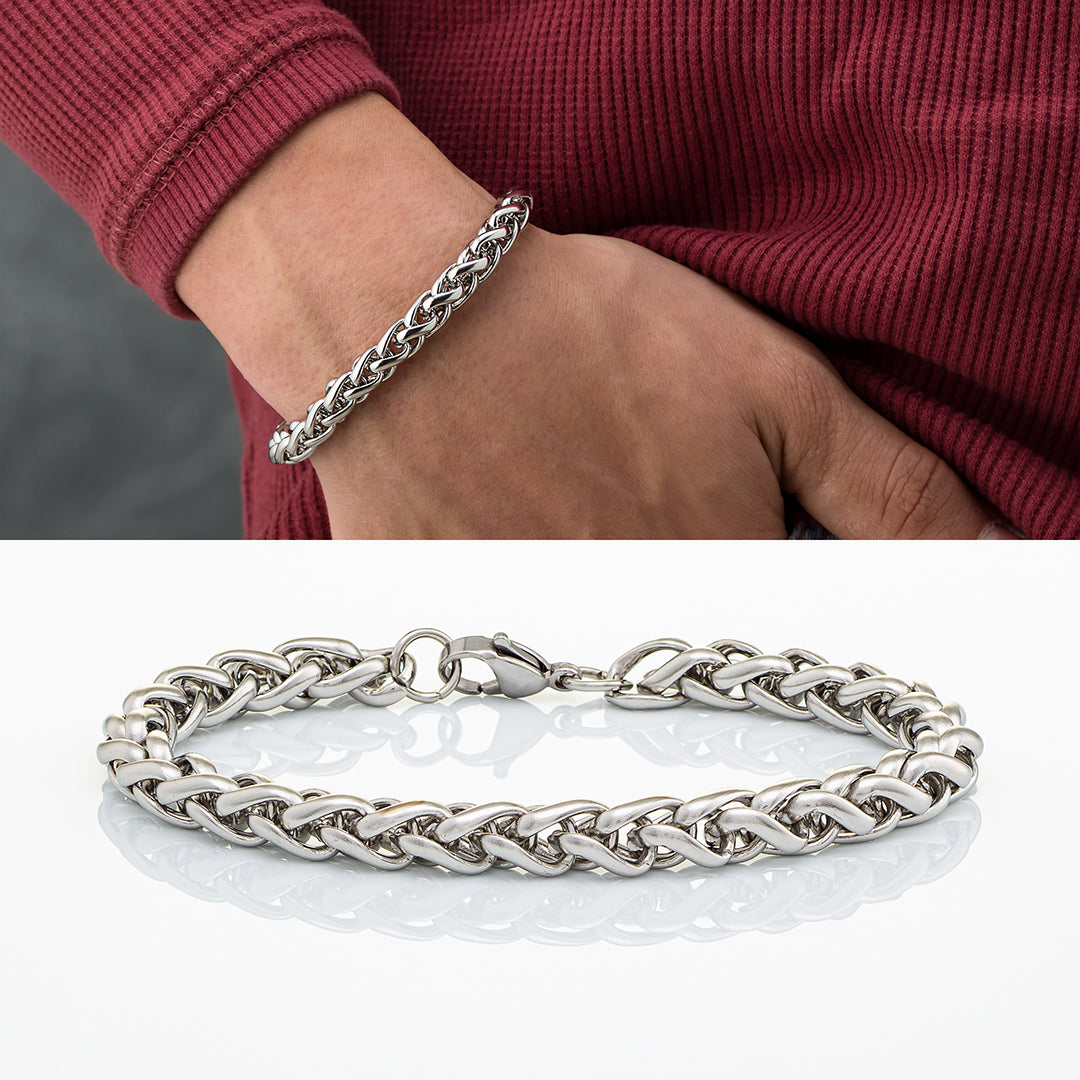 Bracciale in maglia d'acciaio |  4 varianti