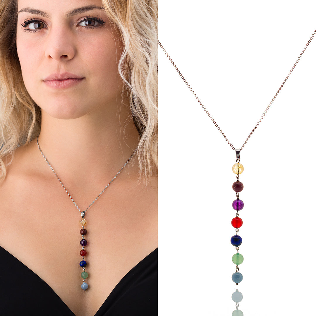 Collana in pietre dure | 7 Chakra