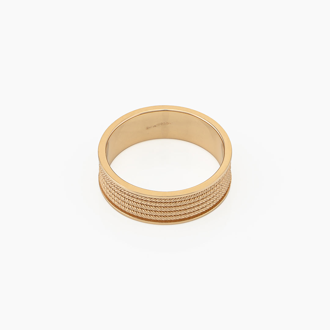 Fede Sarda Fascia | Oro 18 Carati - Eleonora Gioielli