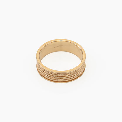 Fede Sarda Fascia | Oro 18 Carati - Eleonora Gioielli