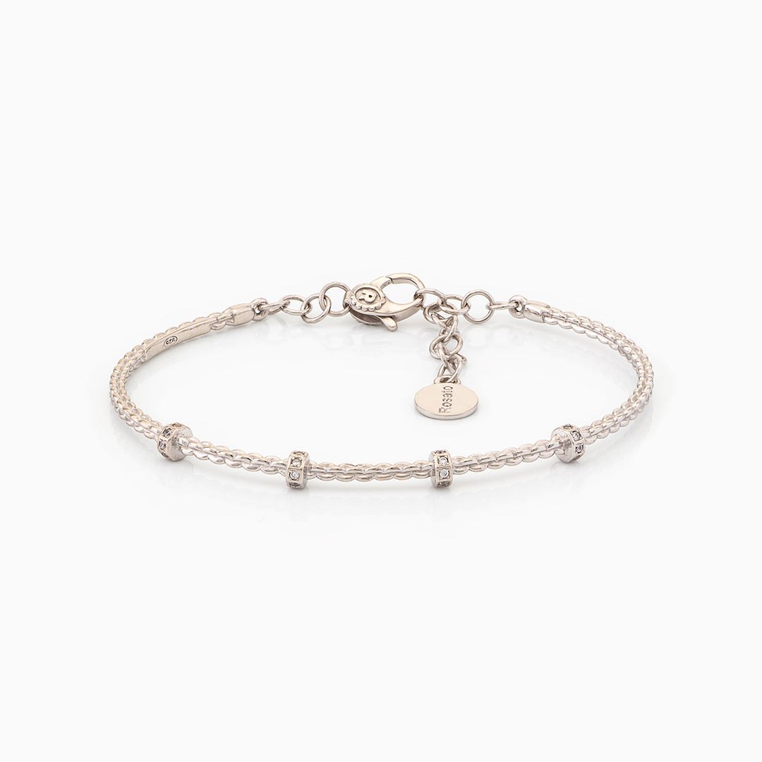 Rosato | Bracciale Storie in Argento Rigido