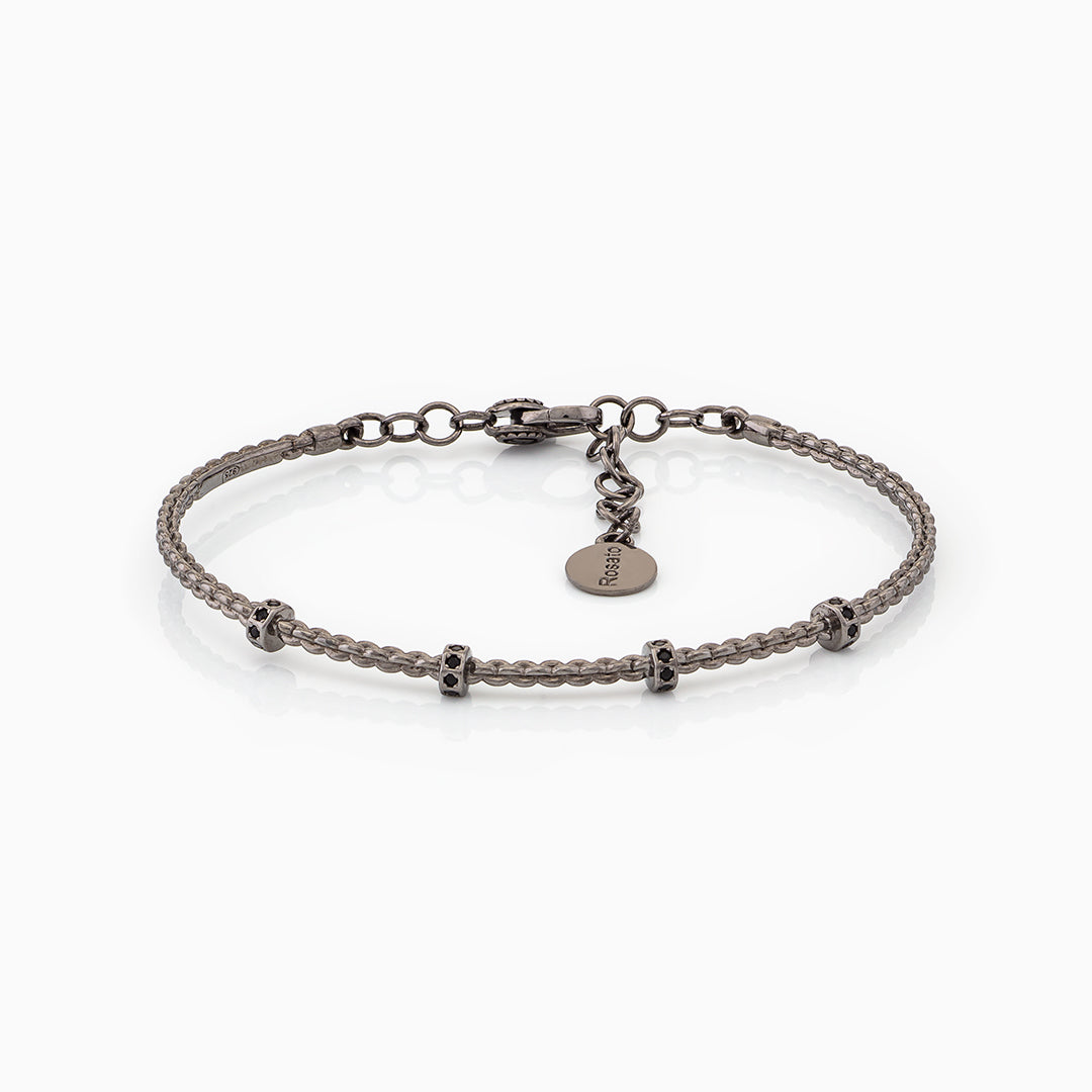 Rosato | Bracciale Storie in Argento Rigido