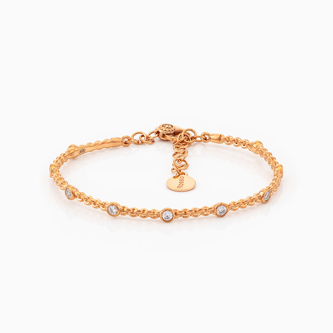 Rosato | Bracciale Storie in Argento Rigido