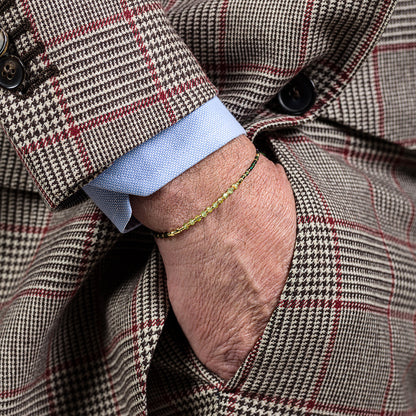 Bracciale con perline e pietre naturali