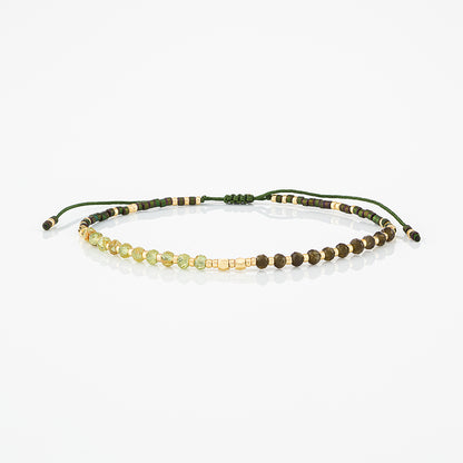 Bracciale con perline e pietre naturali